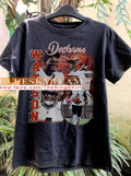 Vintage 90s Deshaun Watson Retro Football Bootleg Te - Adult & Kids T-Shirts, Sweatshirts & Hoodies apparel design preview 1