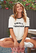 Small Towner Ringer Graphic - Adult & Kids T-Shirts, Sweatshirts & Hoodies apparel design preview 1