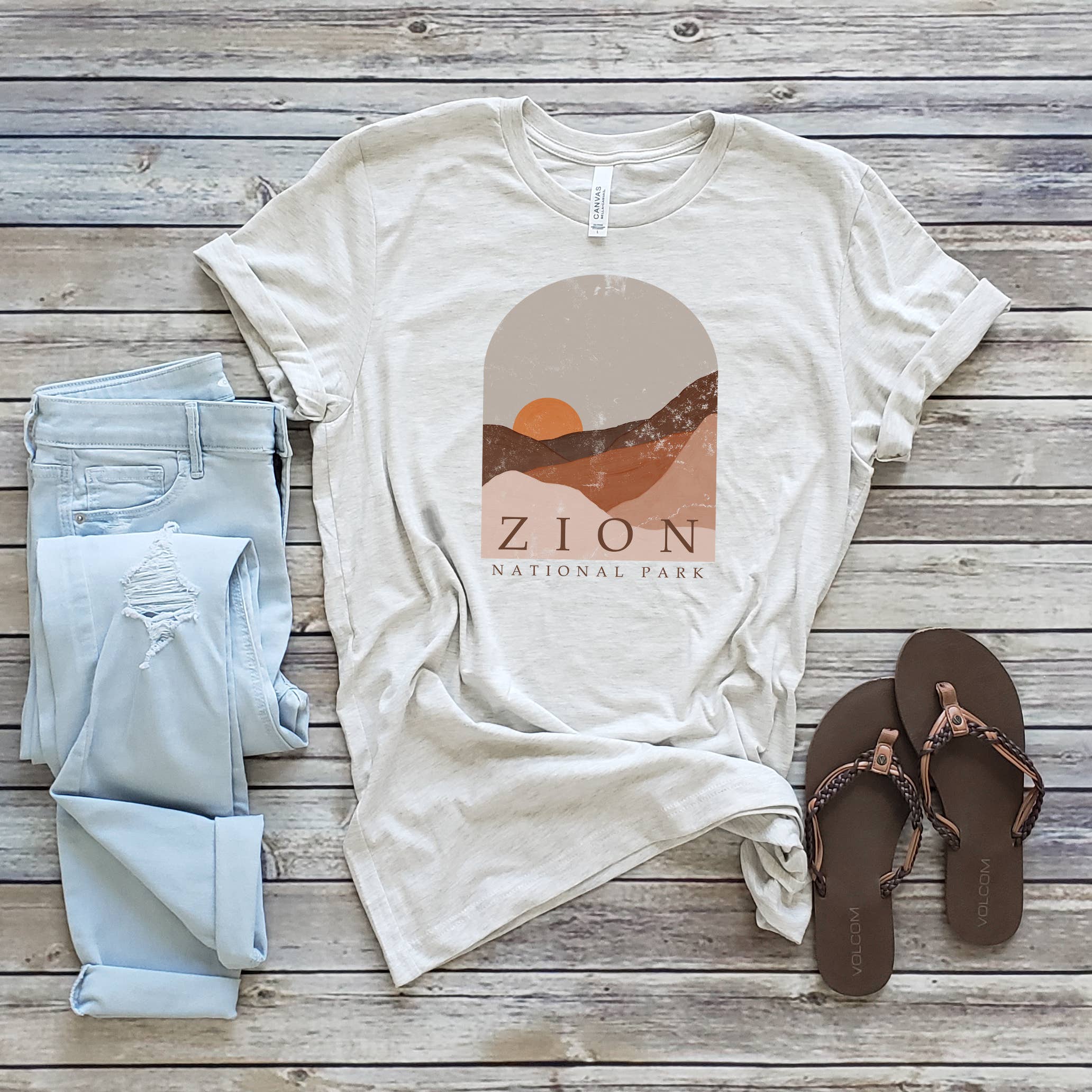 Zion National Parks Sizes XS-2XL - Adult & Kids T-Shirts, Sweatshirts & Hoodies apparel design preview 1