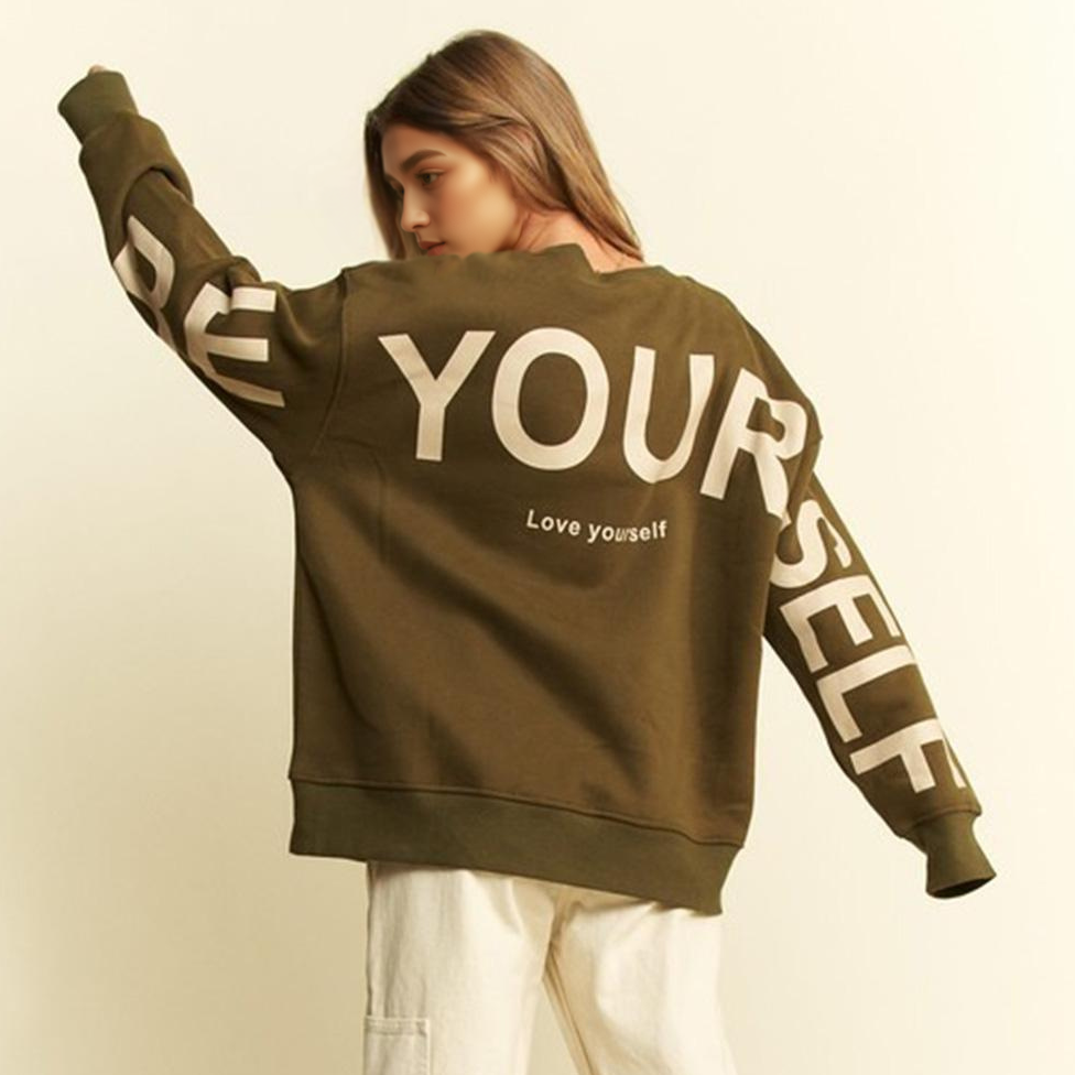 Oversized Be Yourself SI-28640 - Adult & Kids T-Shirts, Sweatshirts & Hoodies apparel design preview 1
