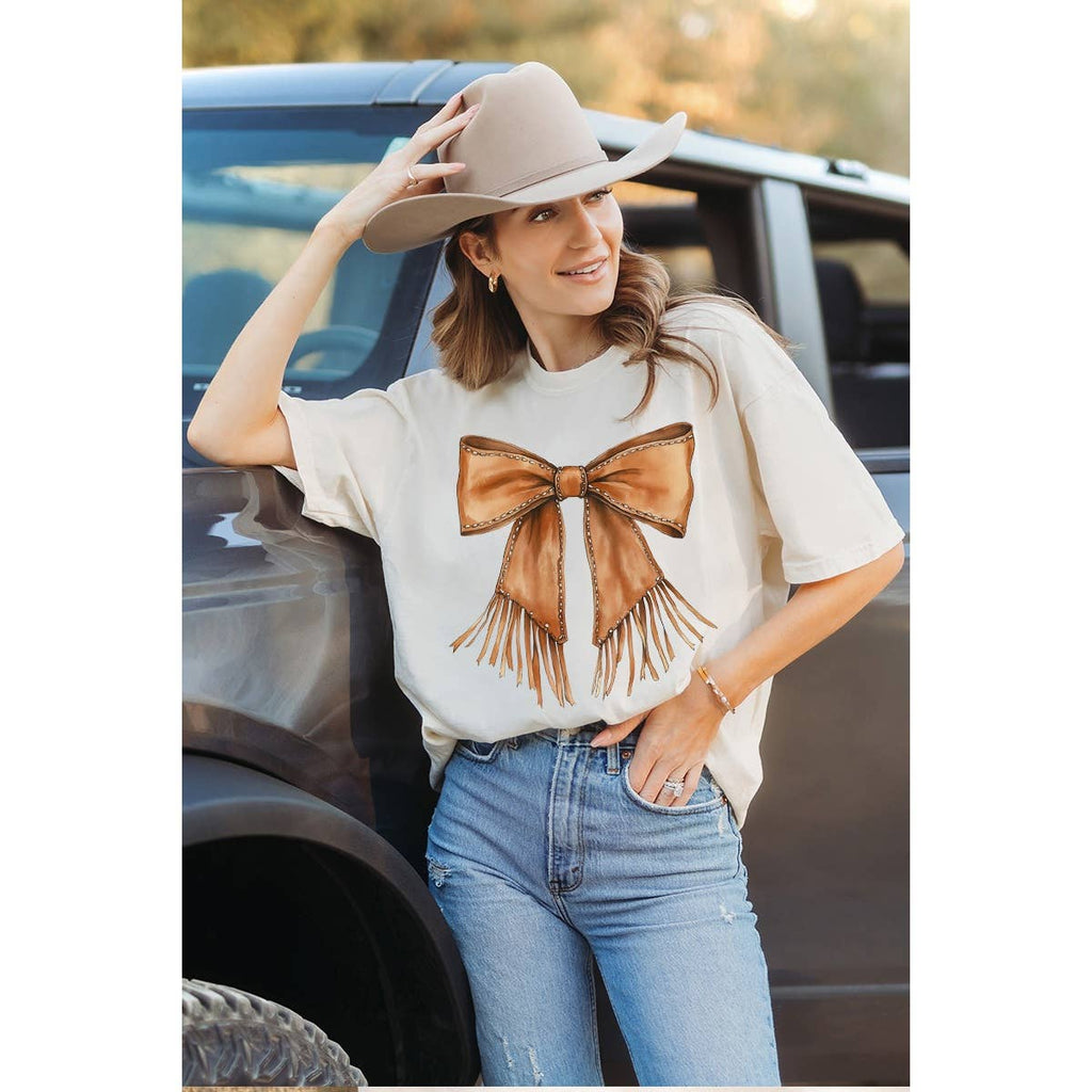 Ribbon Western Graphic - Adult & Kids T-Shirts, Sweatshirts & Hoodies apparel design preview 1