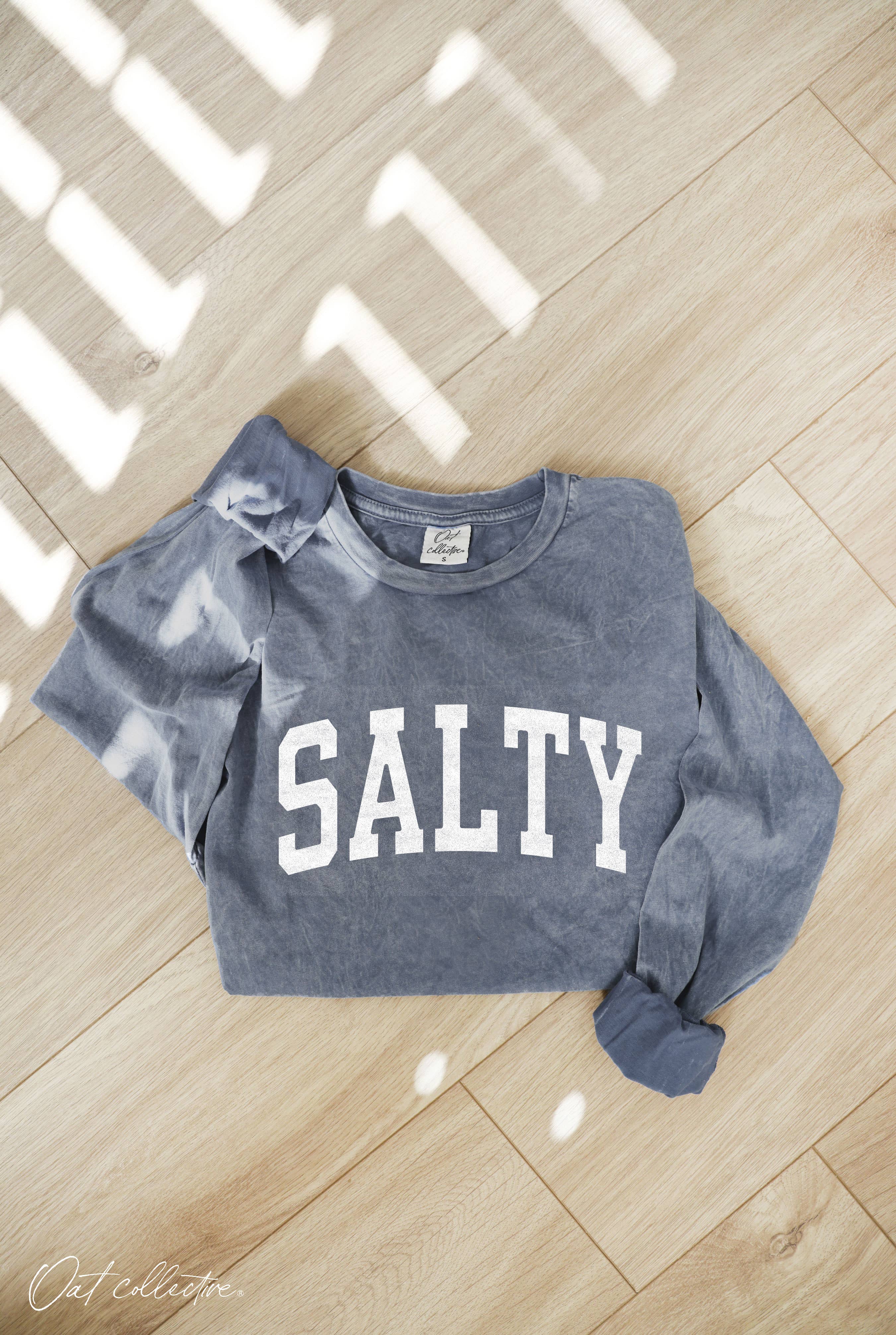Salty Mineral Washed Graphic - Adult & Kids T-Shirts, Sweatshirts & Hoodies apparel design preview 1