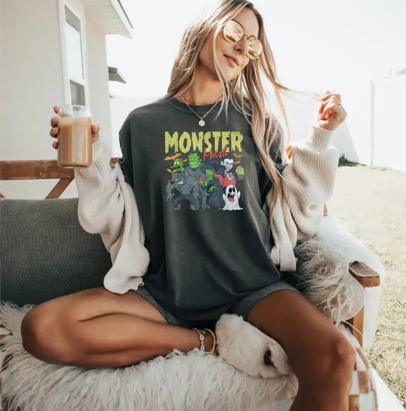 Monster Mask - Adult & Kids T-Shirts, Sweatshirts & Hoodies apparel design preview 1