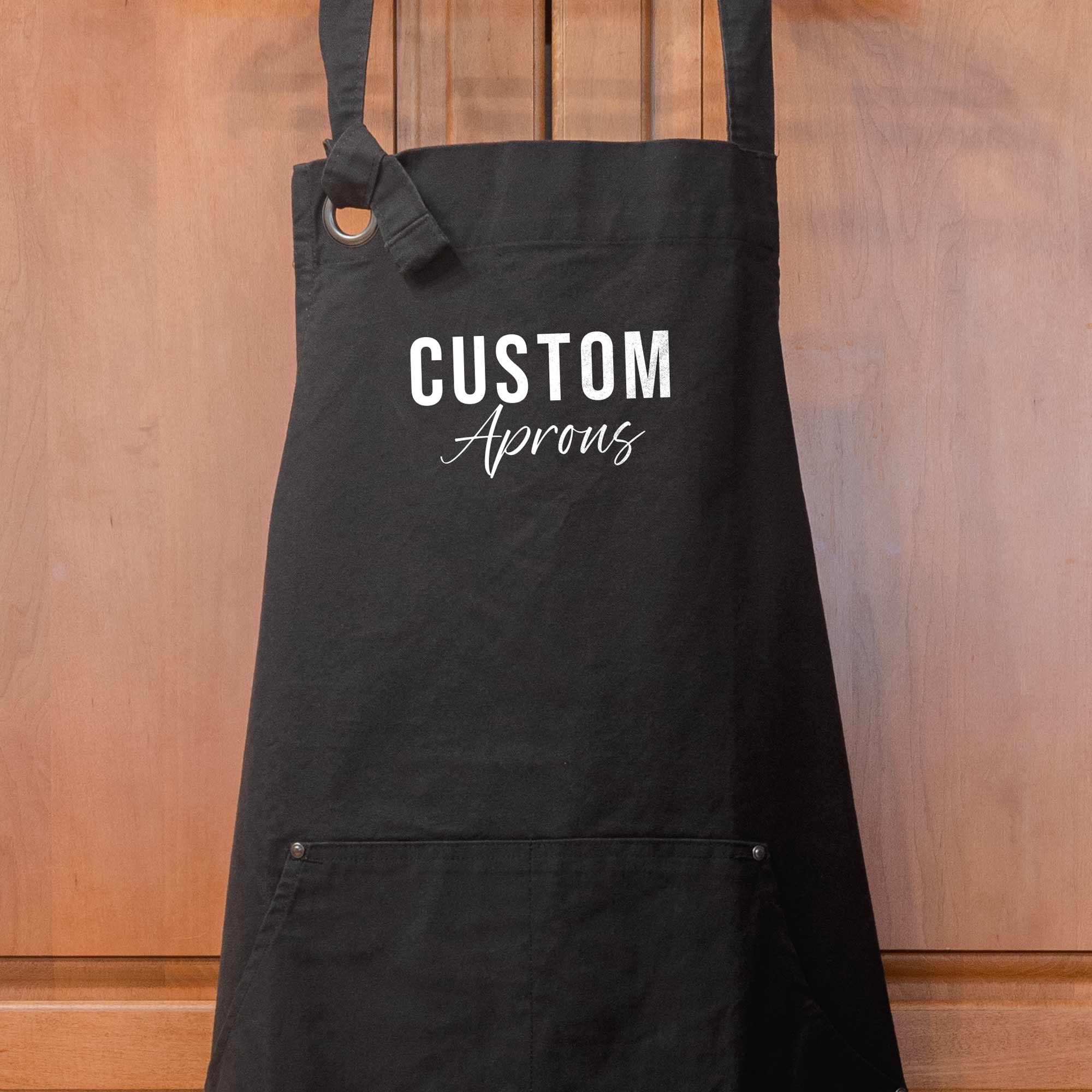 Custom Heavy Canvas Apron with Your Text, Location or - Adult & Kids T-Shirts, Sweatshirts & Hoodies apparel design preview 1