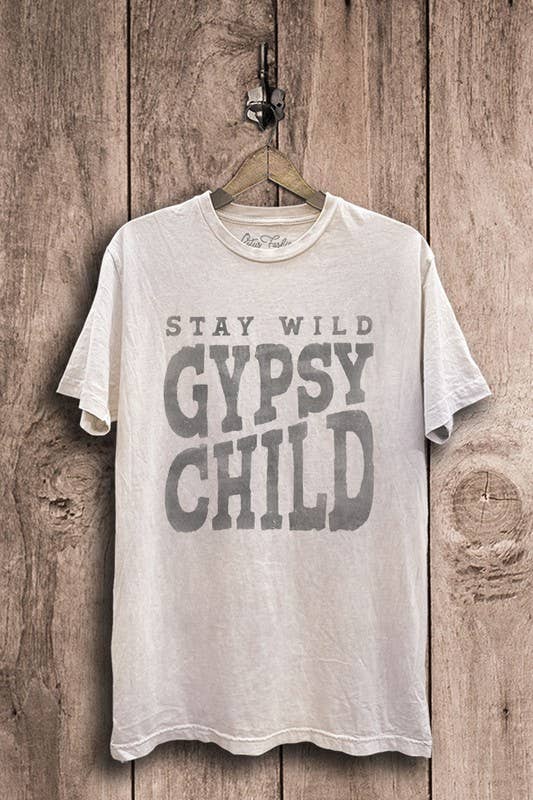 Stay Wild Gypsy Child Graphic Top - Adult & Kids T-Shirts, Sweatshirts & Hoodies apparel design preview 1