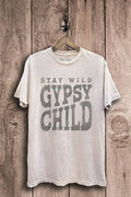 Stay Wild Gypsy Child Graphic Top - Adult & Kids T-Shirts, Sweatshirts & Hoodies apparel design preview 1