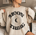 Moon Tribe- Cream - Adult & Kids T-Shirts, Sweatshirts & Hoodies apparel design preview 1