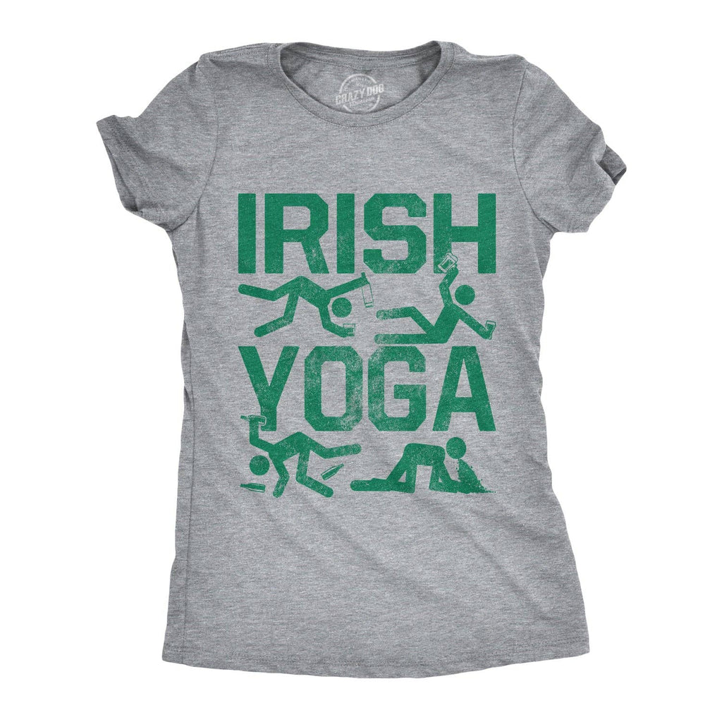 Irish Yoga Women's - Adult & Kids T-Shirts, Sweatshirts & Hoodies apparel design preview 1