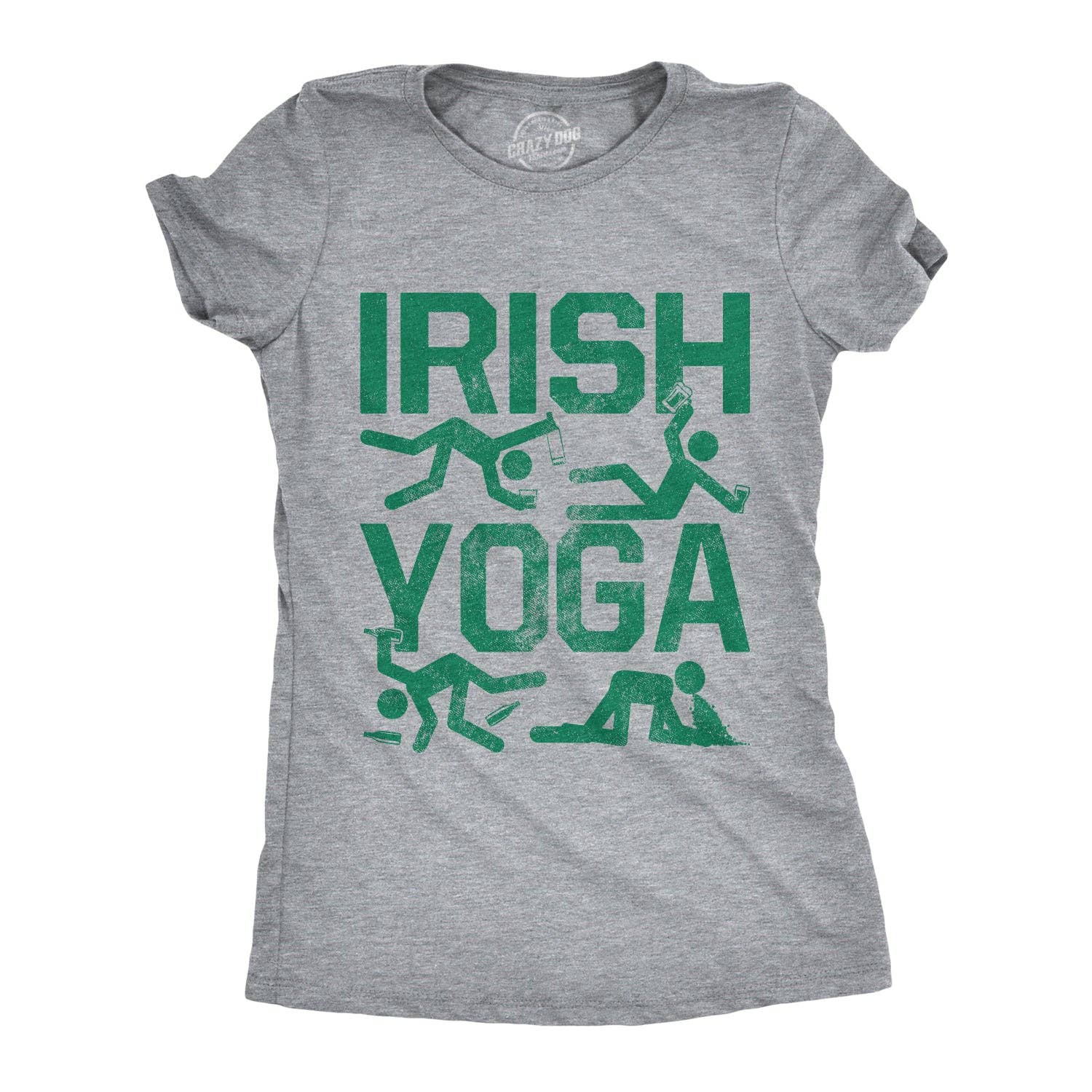 Irish Yoga Women's - Adult & Kids T-Shirts, Sweatshirts & Hoodies apparel design preview 1