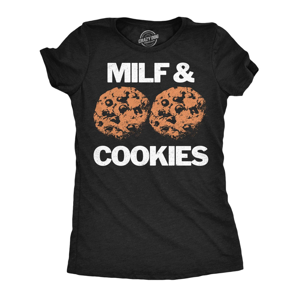 Milf and Cookies Women's - Adult & Kids T-Shirts, Sweatshirts & Hoodies apparel design preview 1