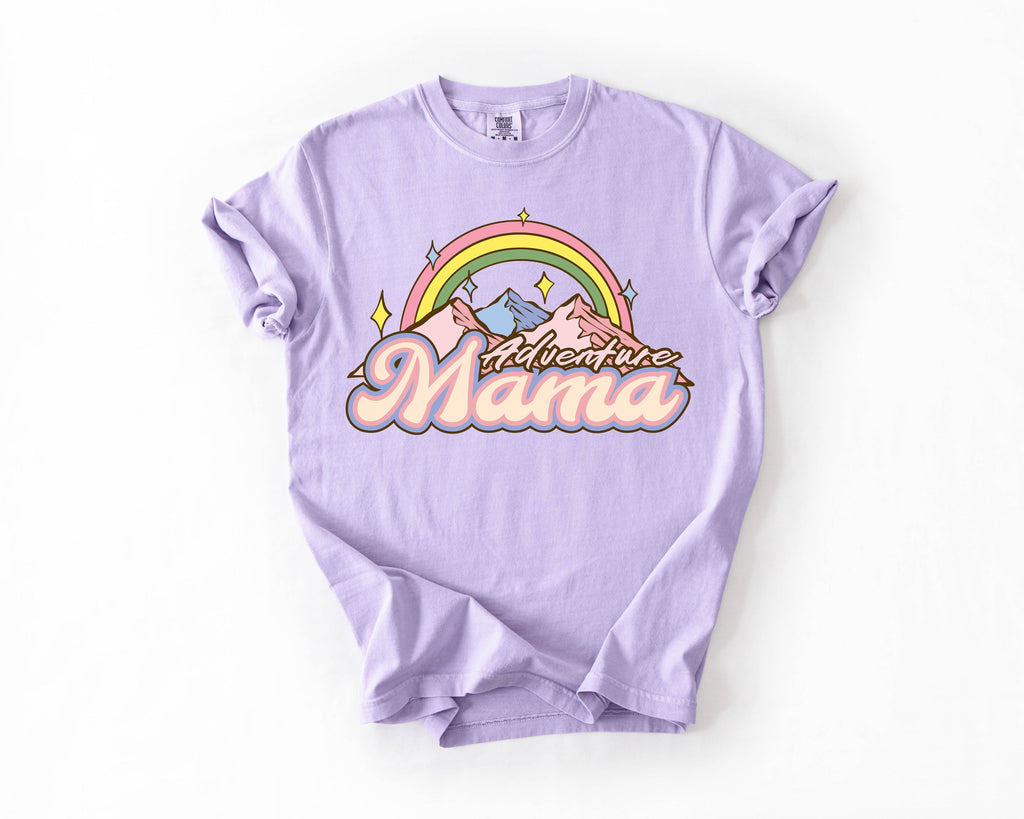 Adventure Mama, Camping, Outdoor, Nature, Travel - Adult & Kids T-Shirts, Sweatshirts & Hoodies apparel design preview 1