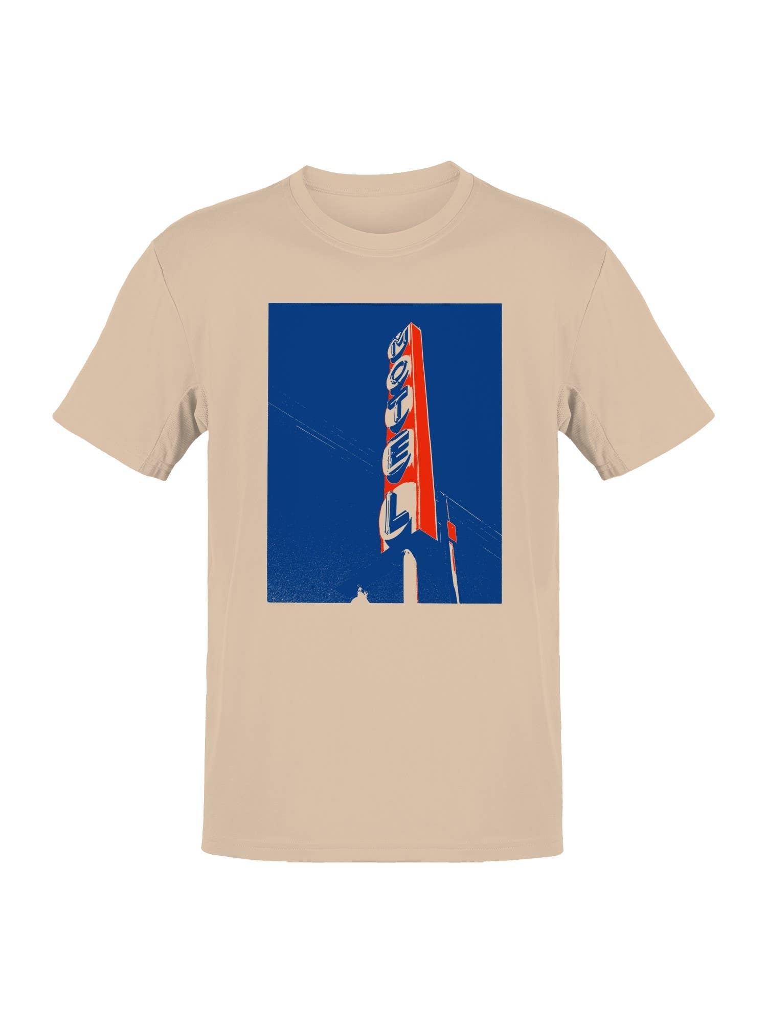 Vintage Motel Neon Sign Art Men's - Adult & Kids T-Shirts, Sweatshirts & Hoodies apparel design preview 1