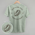 Just A Girl Who Loves Football (Back Print) - Adult & Kids T-Shirts, Sweatshirts & Hoodies apparel design preview 1