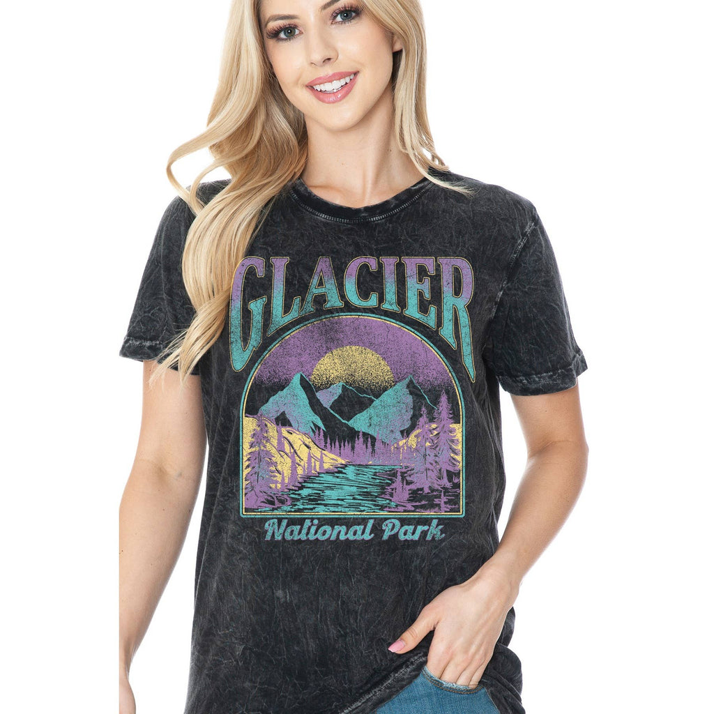 Glacier Mineral Wash - Adult & Kids T-Shirts, Sweatshirts & Hoodies apparel design preview 1
