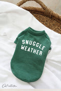 Snuggle Weather Pet Graphic - Adult & Kids T-Shirts, Sweatshirts & Hoodies apparel design preview 1