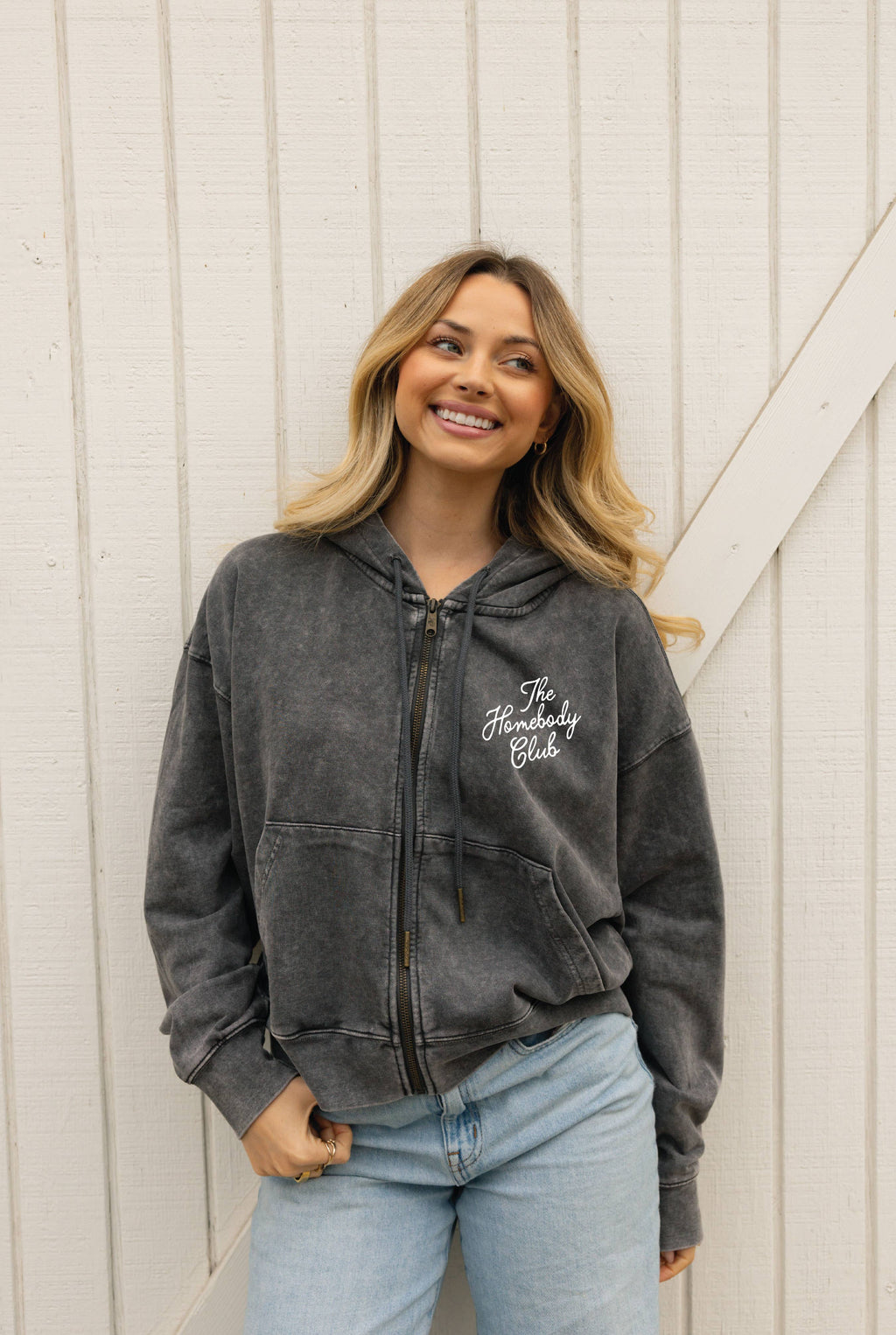The Homebody Club Mineral Zipper Hooded - Adult & Kids T-Shirts, Sweatshirts & Hoodies apparel design preview 1