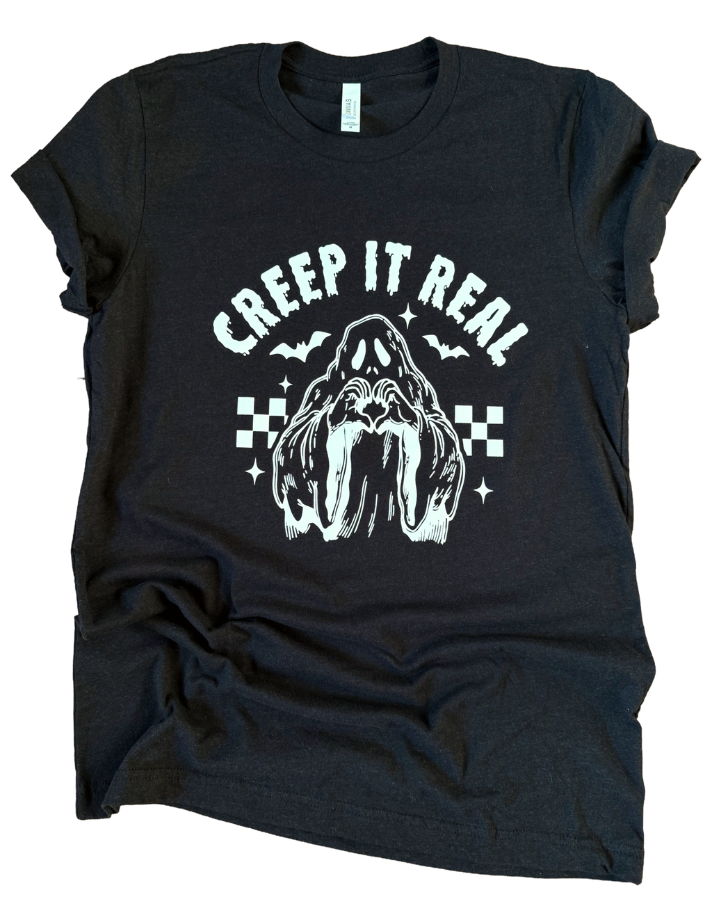 Creep It Real Halloween - Adult & Kids T-Shirts, Sweatshirts & Hoodies apparel design preview 1