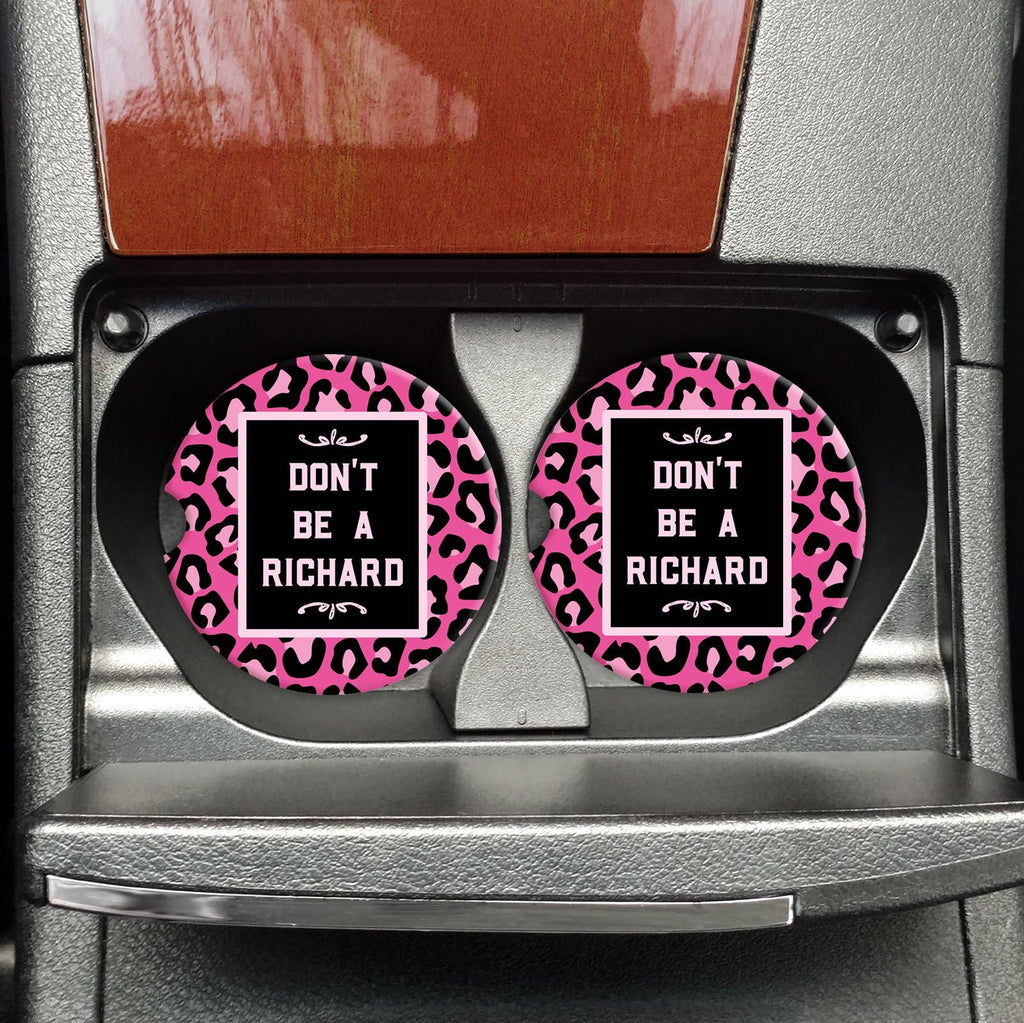 Don't Be A Richard Car Coasters - Adult & Kids T-Shirts, Sweatshirts & Hoodies apparel design preview 1