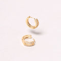 14K Gold-Dipped Studded Hoop Earring - Adult & Kids T-Shirts, Sweatshirts & Hoodies apparel design preview 1