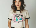 I'm A Drop the F-Word Kind of Mom Funny Ringer - Adult & Kids T-Shirts, Sweatshirts & Hoodies apparel design preview 1