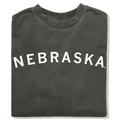 Nebraska Curved Logo Crew - Adult & Kids T-Shirts, Sweatshirts & Hoodies apparel design preview 1