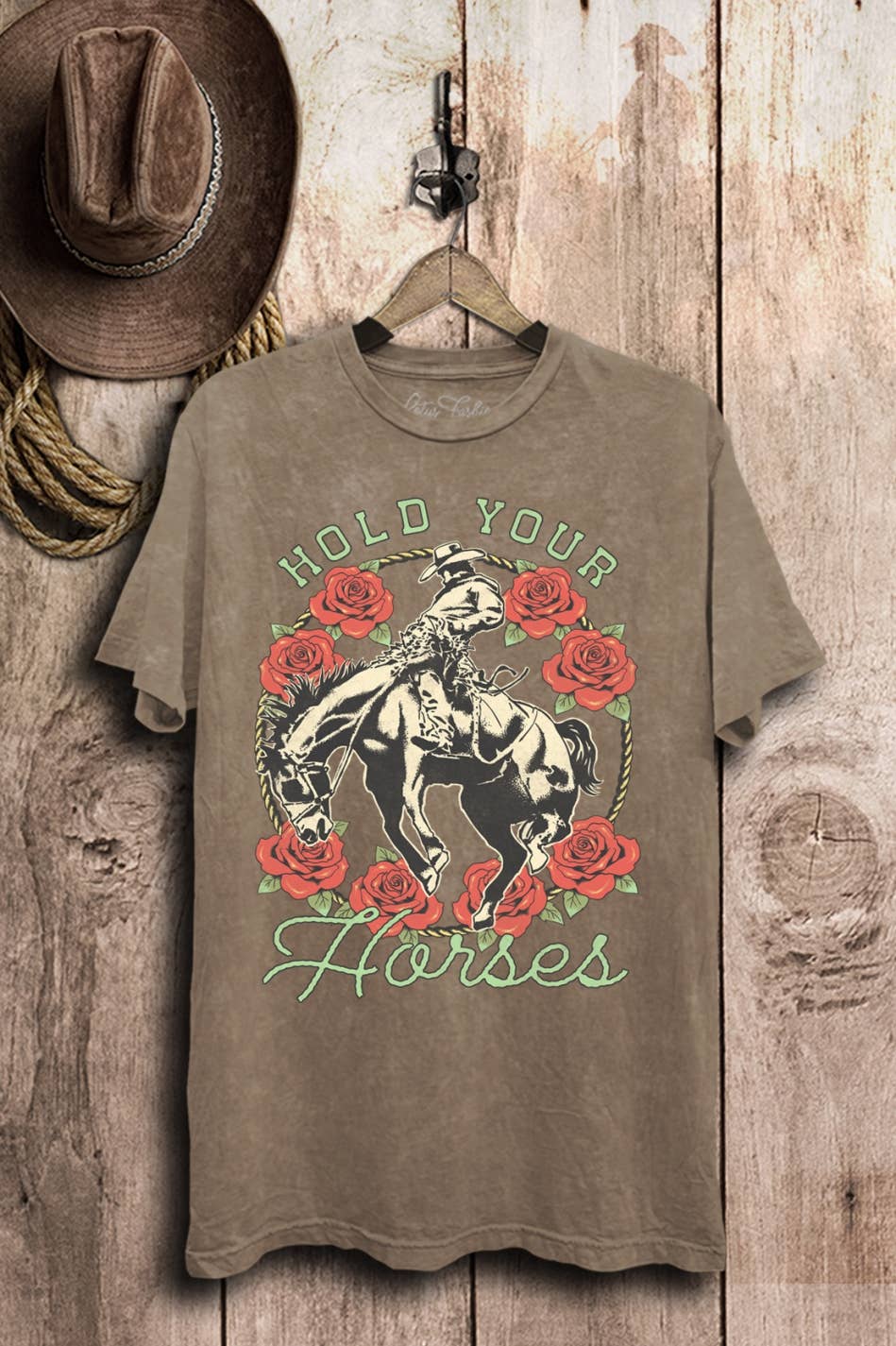 Hold Your Horses Graphic Top - Adult & Kids T-Shirts, Sweatshirts & Hoodies apparel design preview 1