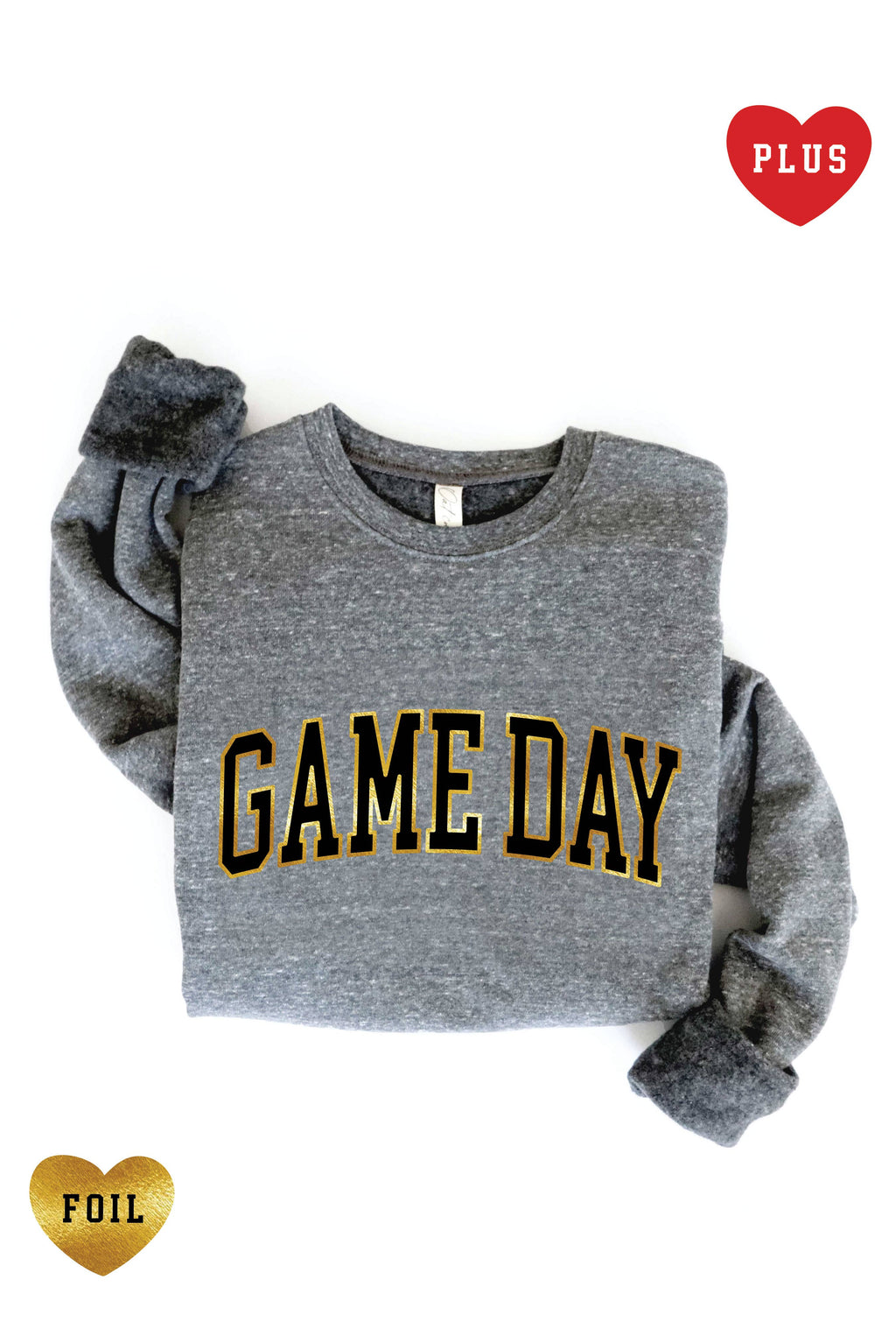 Game Day Foil Plus Graphic - Adult & Kids T-Shirts, Sweatshirts & Hoodies apparel design preview 1