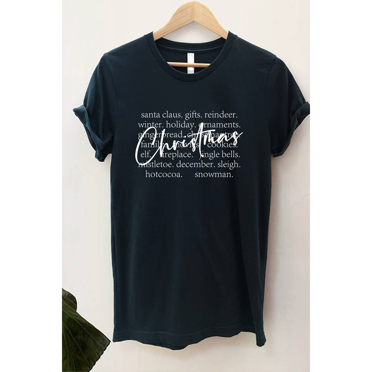 Christmas Words Vintage Graphic - Adult & Kids T-Shirts, Sweatshirts & Hoodies apparel design preview 1