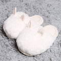 Oversized Ivory Faux Fur Bunny Ears Home Slippers - Adult & Kids T-Shirts, Sweatshirts & Hoodies apparel design preview 1