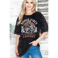 Rodeo Vibe- Unisex Oversized Mineral Wash - Adult & Kids T-Shirts, Sweatshirts & Hoodies apparel design preview 1