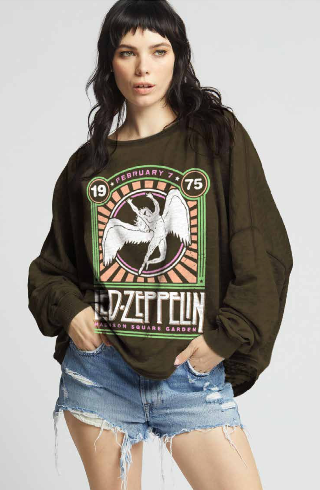 303581 430 Led Zeppelin One Size Ls Fleece - Adult & Kids T-Shirts, Sweatshirts & Hoodies apparel design preview 1