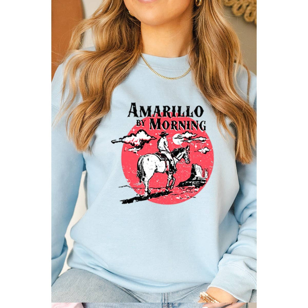 Amarillo By Morning Vintage Graphic - Adult & Kids T-Shirts, Sweatshirts & Hoodies apparel design preview 1