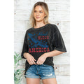 God Bless America Unisex Oversized Mineral Wash - Adult & Kids T-Shirts, Sweatshirts & Hoodies apparel design preview 1