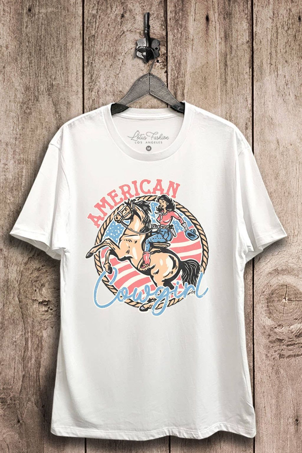 American Cowgirl Graphic Top - Adult & Kids T-Shirts, Sweatshirts & Hoodies apparel design preview 1
