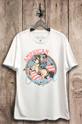 American Cowgirl Graphic Top - Adult & Kids T-Shirts, Sweatshirts & Hoodies apparel design preview 1