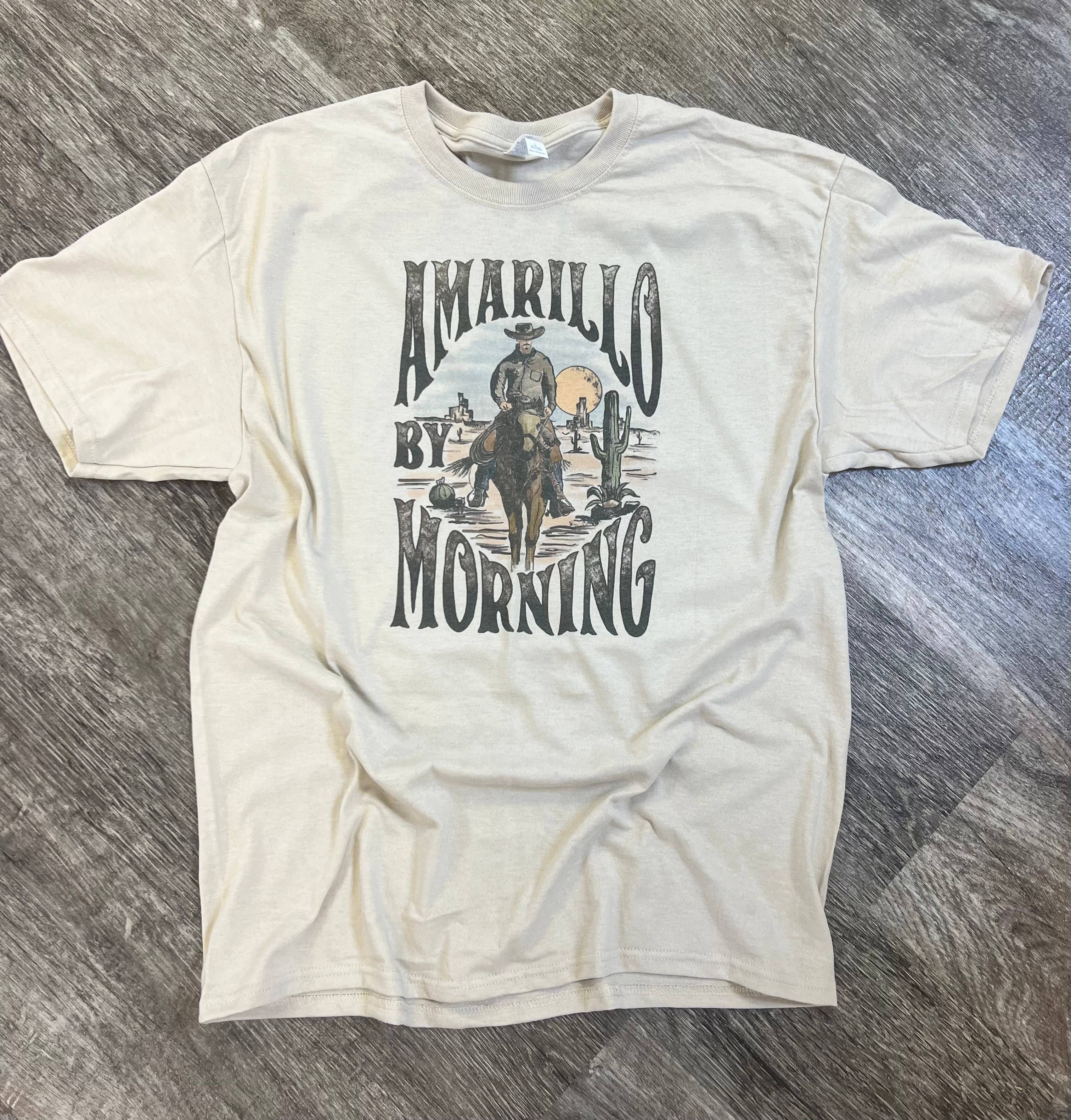 Amarillo By Morning On Sand - Adult & Kids T-Shirts, Sweatshirts & Hoodies apparel design preview 1