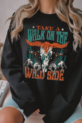 Take A Walk On the Wild Side Graphic Brushed - Adult & Kids T-Shirts, Sweatshirts & Hoodies apparel design preview 1