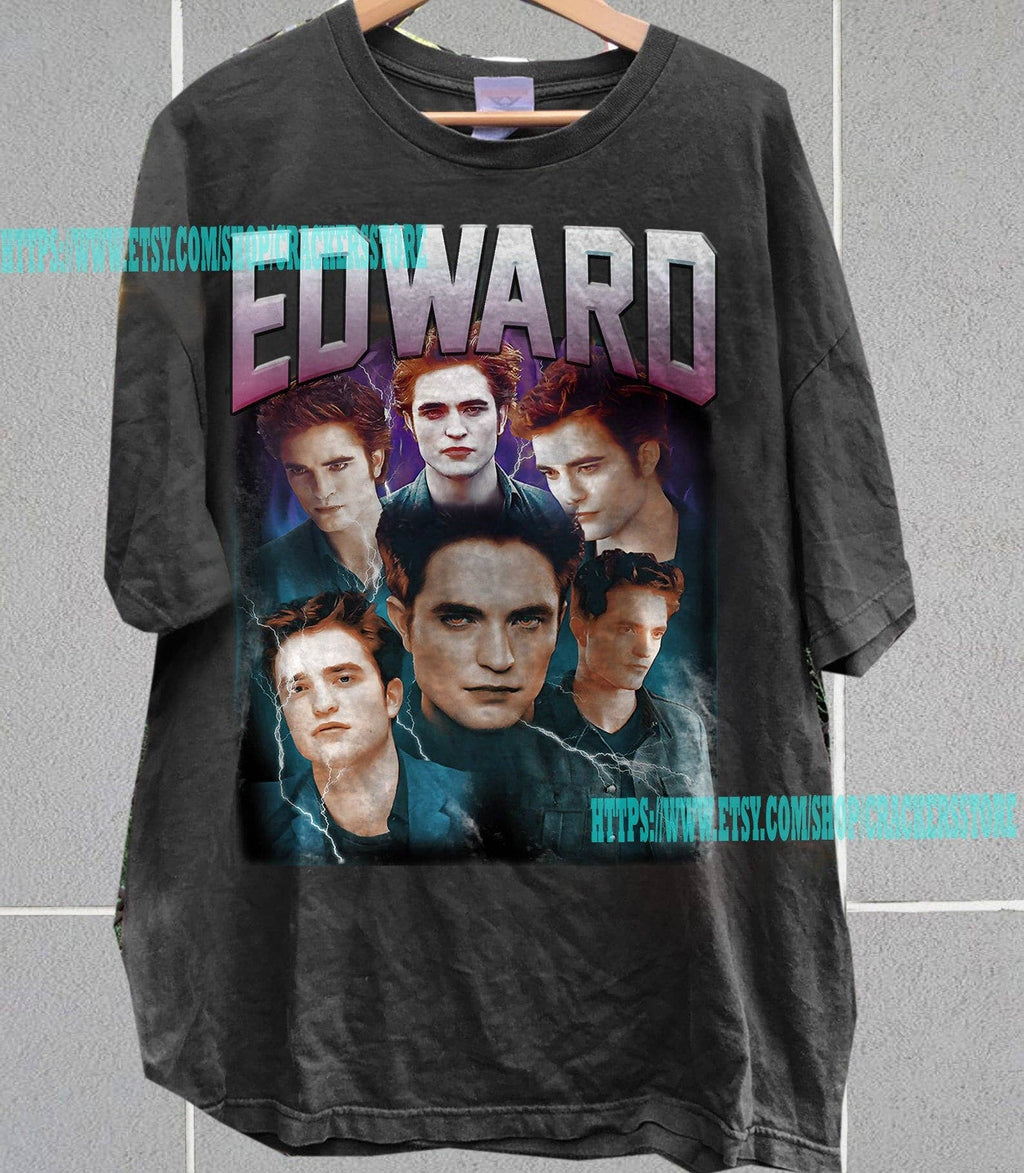 Edward Cullen Vs. Jacob Team Robert Pattinson Edition - Adult & Kids T-Shirts, Sweatshirts & Hoodies apparel design preview 1