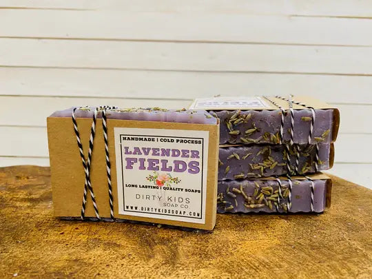 Lavender Fields Soap Bar Cold Process Moisturizing - Adult & Kids T-Shirts, Sweatshirts & Hoodies apparel design preview 1