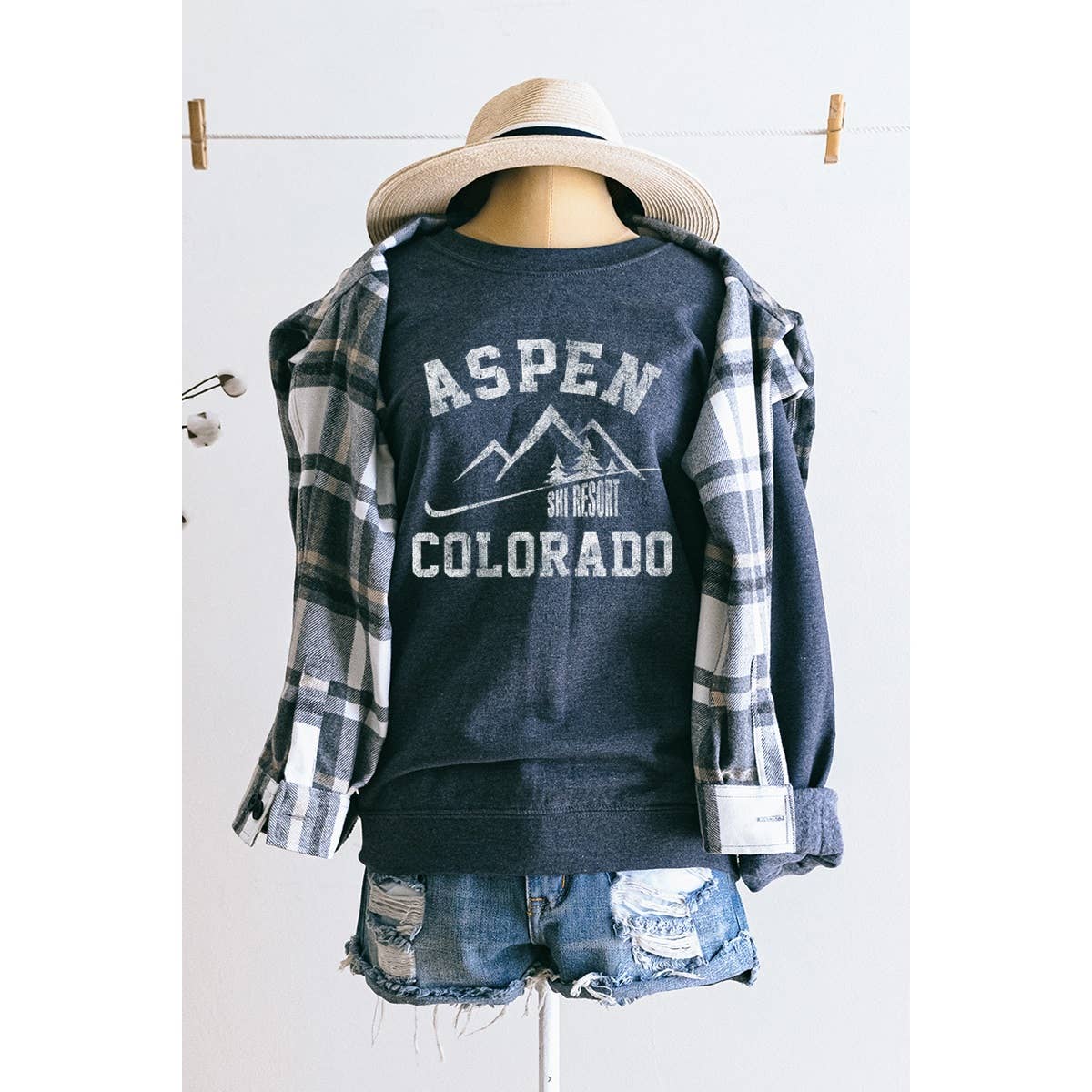 Ski Resort Graphic - Adult & Kids T-Shirts, Sweatshirts & Hoodies apparel design preview 1