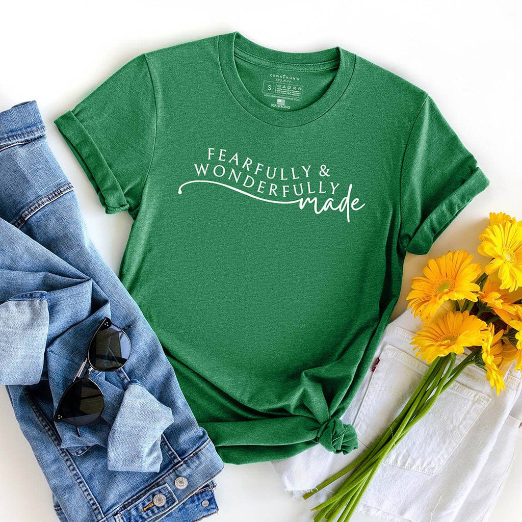 Fearfully and Wonderfully Made - Adult & Kids T-Shirts, Sweatshirts & Hoodies apparel design preview 1