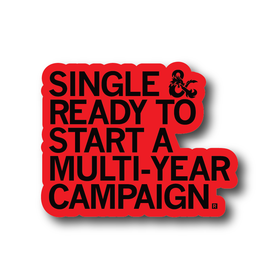 Single Ready To Start A Multi-Year Campaign Die-Cut - Adult & Kids T-Shirts, Sweatshirts & Hoodies apparel design preview 1