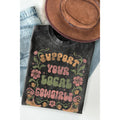 Support Cowgirls Mineral Wash - Adult & Kids T-Shirts, Sweatshirts & Hoodies apparel design preview 1