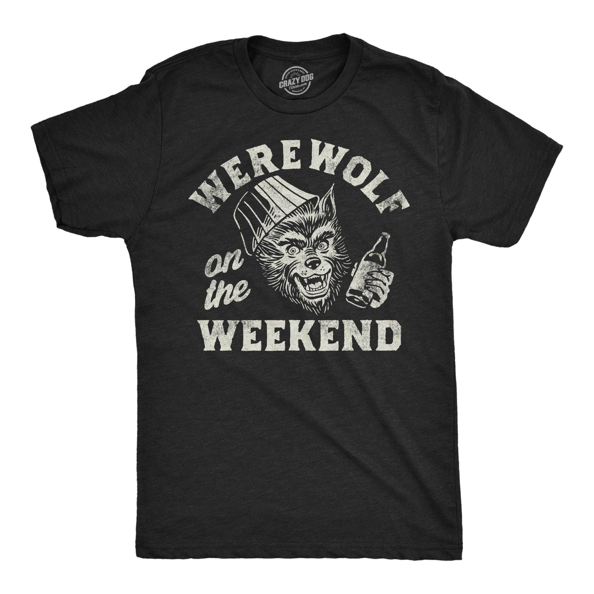 Werewolf On the Weekend Men's - Adult & Kids T-Shirts, Sweatshirts & Hoodies apparel design preview 1