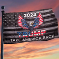 Take America Back Eagle Flag 1034 - Adult & Kids T-Shirts, Sweatshirts & Hoodies apparel design preview 1