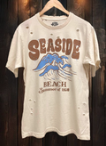 Seaside Beach Summer of 1988 Distressed 80's Vintage - Adult & Kids T-Shirts, Sweatshirts & Hoodies apparel design preview 1