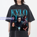 Kylo Ren Retro 90's Graphic Vintage Style - Adult & Kids T-Shirts, Sweatshirts & Hoodies apparel design preview 1