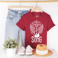 My Strength and Song Graphic - Adult & Kids T-Shirts, Sweatshirts & Hoodies apparel design preview 1