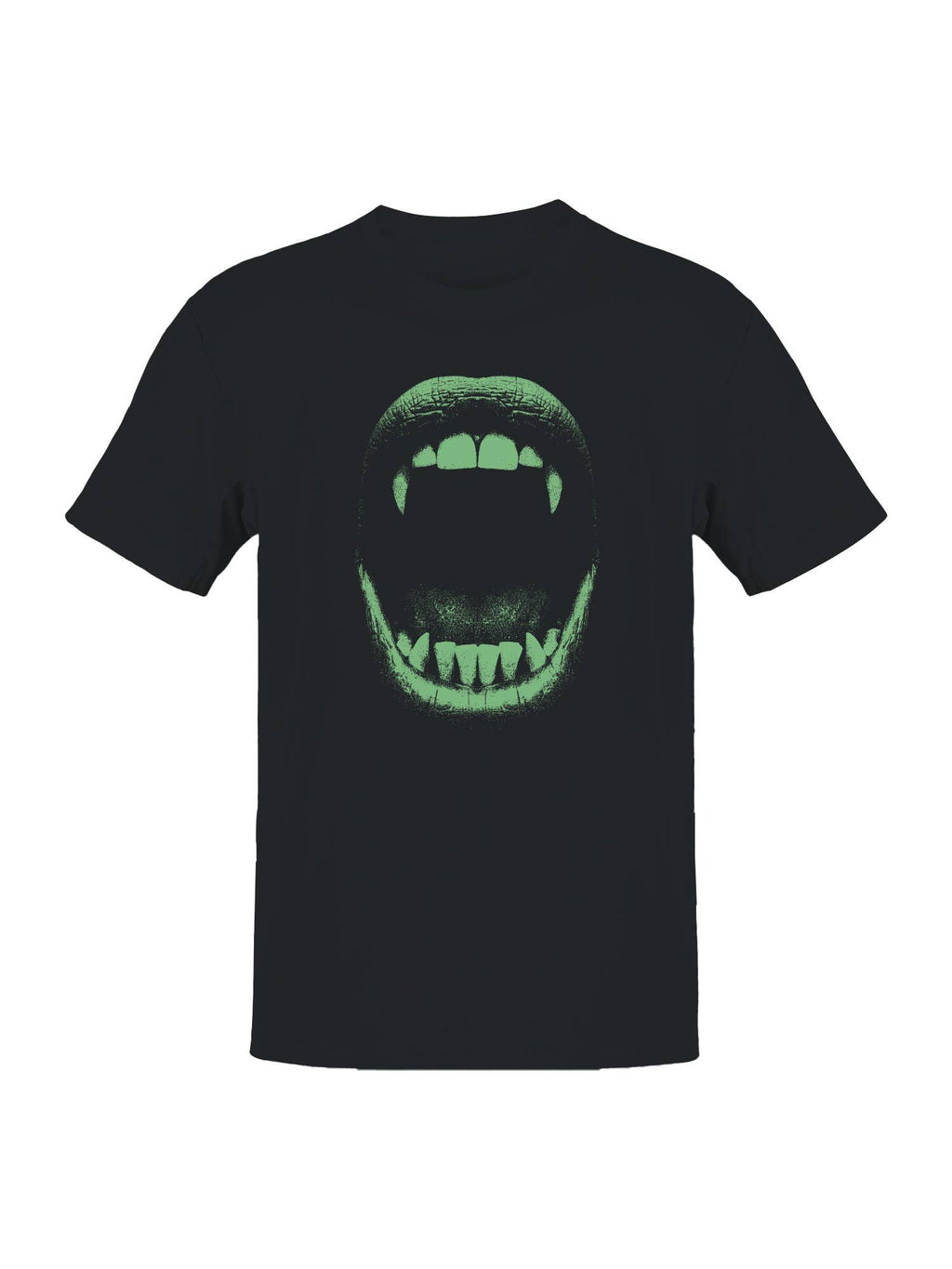 Neon Vampire Fang Design Men's - Adult & Kids T-Shirts, Sweatshirts & Hoodies apparel design preview 1