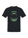 Neon Vampire Fang Design Men's - Adult & Kids T-Shirts, Sweatshirts & Hoodies apparel design preview 1